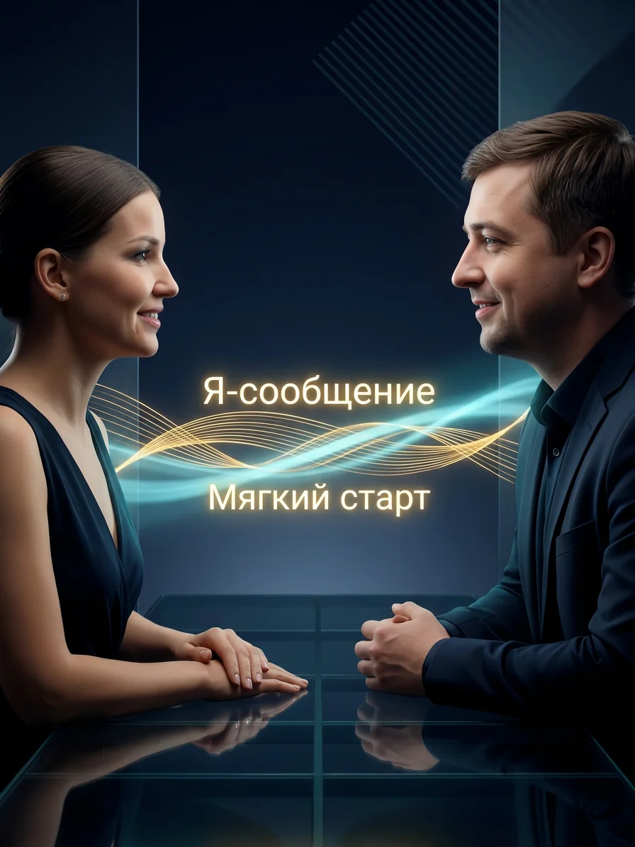 Техника мягкого старта и я-сообщения в разговоре между партнёрами